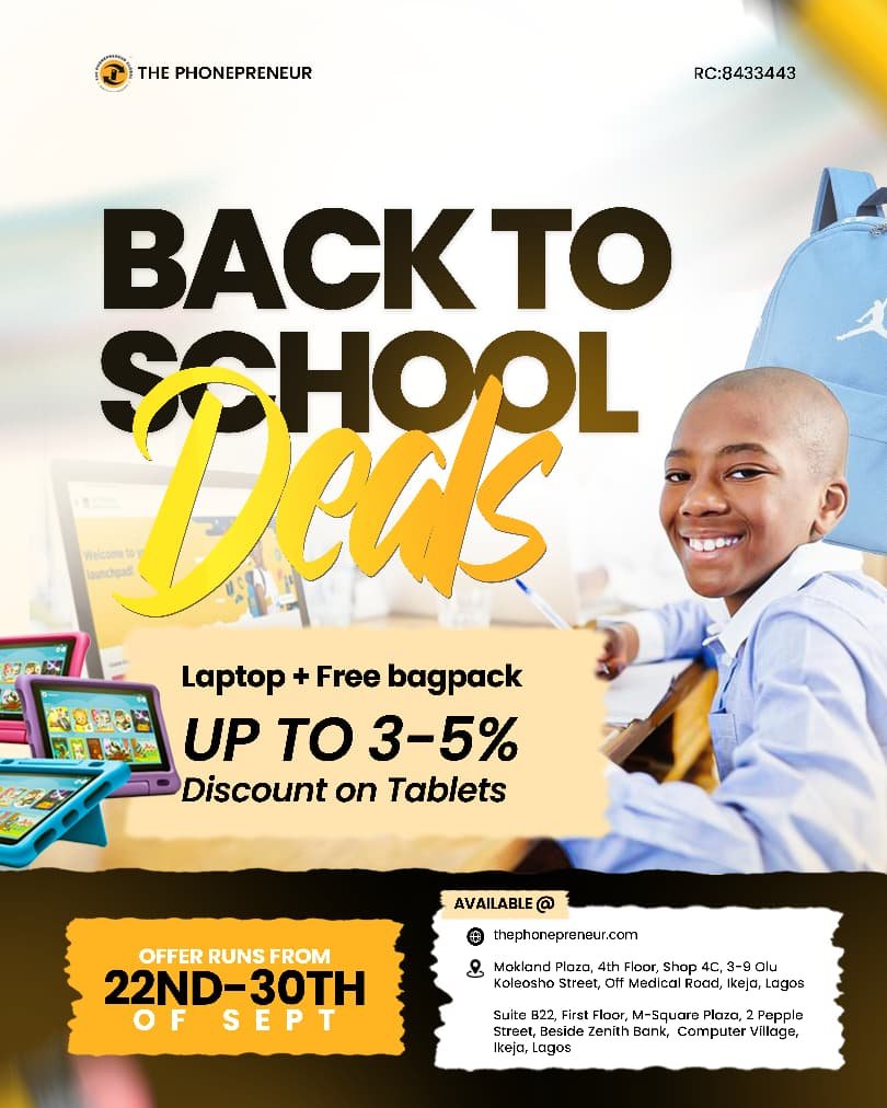 Back-to-School Deals Affordable Laptops and Tablets for Every Nigerian Student