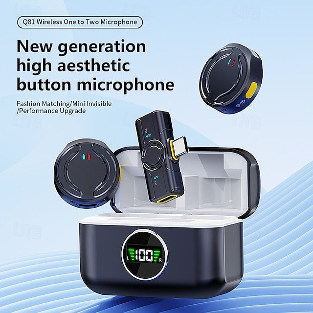 Q81 Wireless Microphone - The Phonepreneur Global Q81 Wireless Microphone