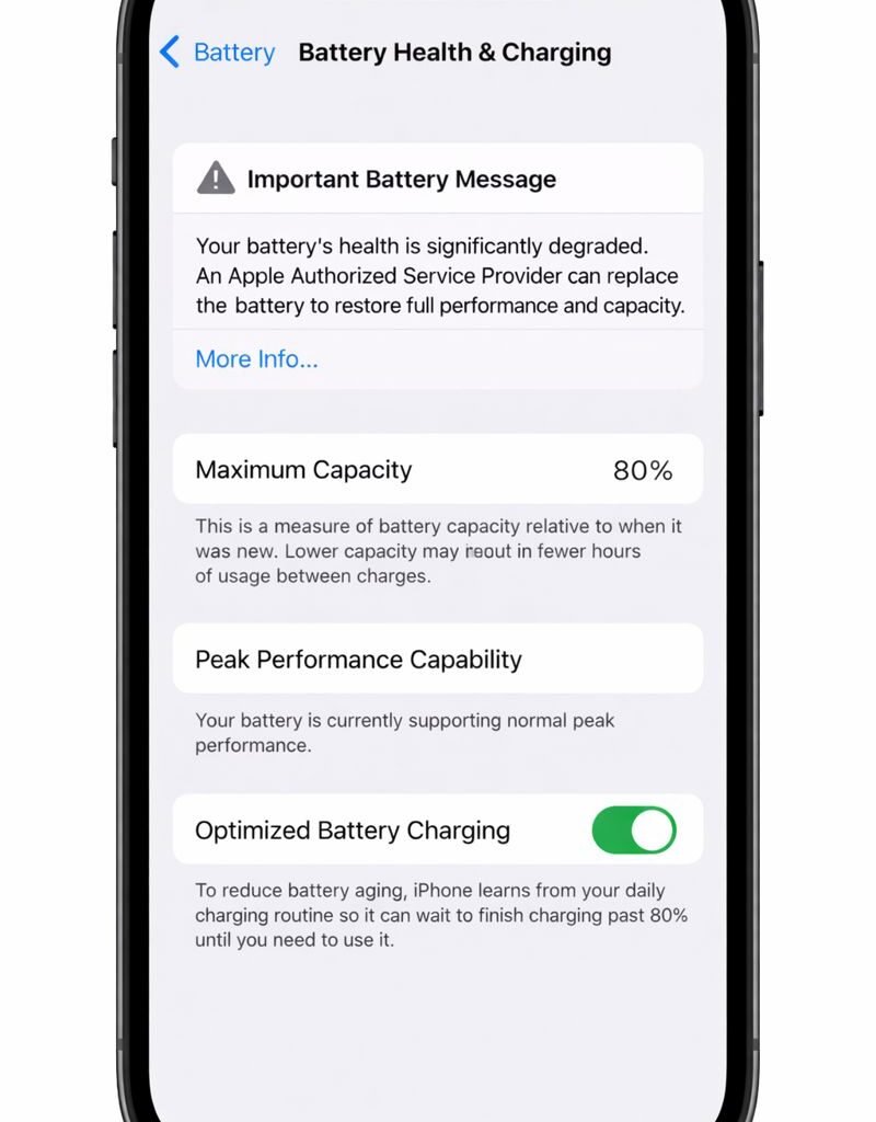Is 80% Battery Health Good for a Used iPhone