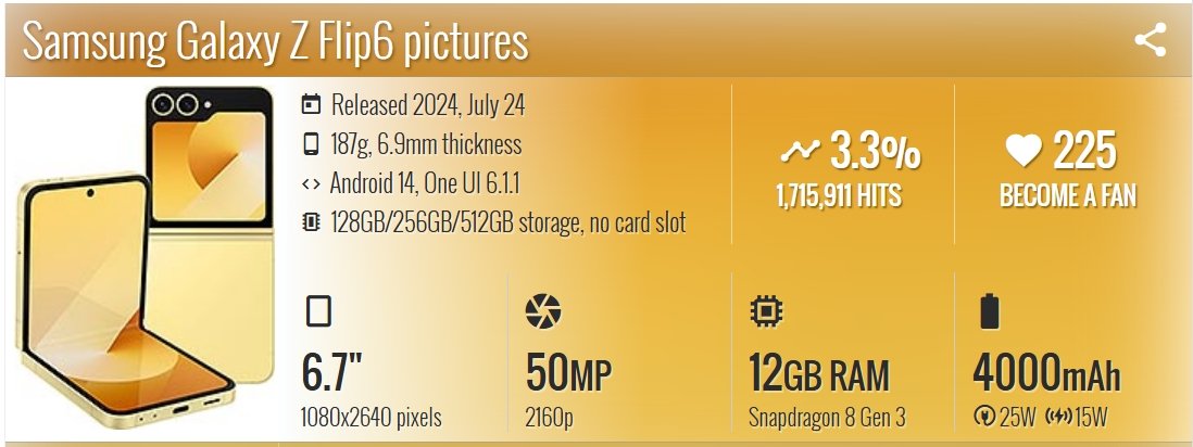 Samsung Galaxy Z Flip 6 Price in Nigeria Bold Design Meets Intelligent Performance - The Phonepreneur Global Samsung Galaxy Z Flip 6 Price in Nigeria – Bold Design Meets Intelligent Performance