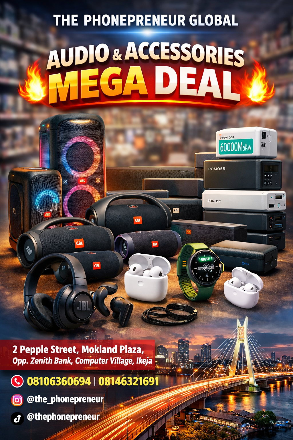 AUDIO AND ACCESSORIES MEGA DEAL - Organic Store AUDIO AND ACCESSORIES MEGA DEAL