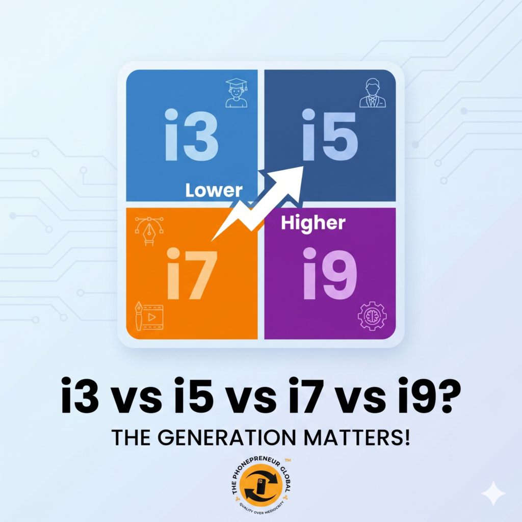 Intel Core i3, i5, i7, i9, and Generations Explained