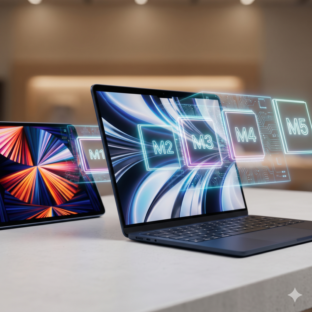 Apple Chip Differences Explained: M1 vs M2 vs M3 vs M4 vs M5