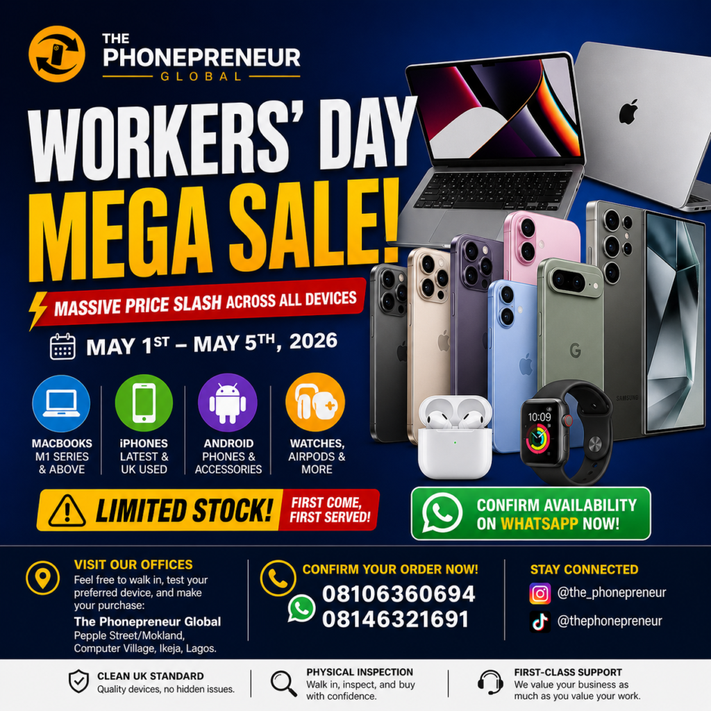 Happy Workers’ Day: Massive Sales Celebration!