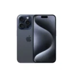 iPhone 15 Pro Brand New - The Phonepreneur Global Dark gray iPhone with triple-camera back and Apple logo, front view showing edge-to-edge display with notchless design (Pro series).