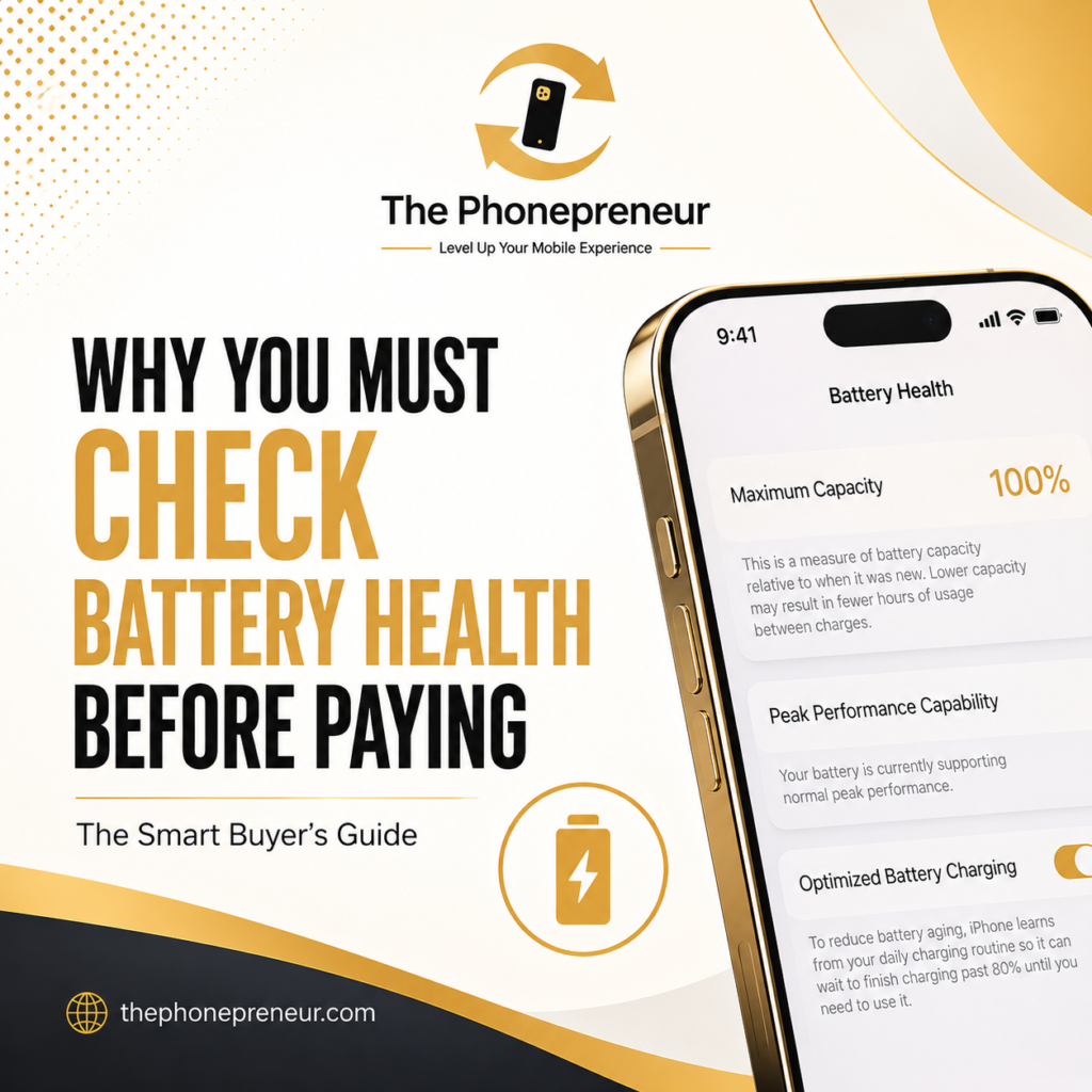How to Check Battery Health Before Buying a Phone