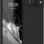 img_8290 - The Phonepreneur Global Front and back view of a black protective phone case around a smartphone; screen shows 09:09 and SUN JULY 3 with splash wallpaper, back shows dual cameras.