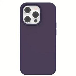 img_8338 - The Phonepreneur Global Purple protective phone case on a smartphone with a triple-camera rear module