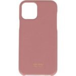 img_8340 - The Phonepreneur Global Pink Tom Ford iPhone case with a large camera cutout at the top-left and a subtle gold Tom Ford logo at the bottom.