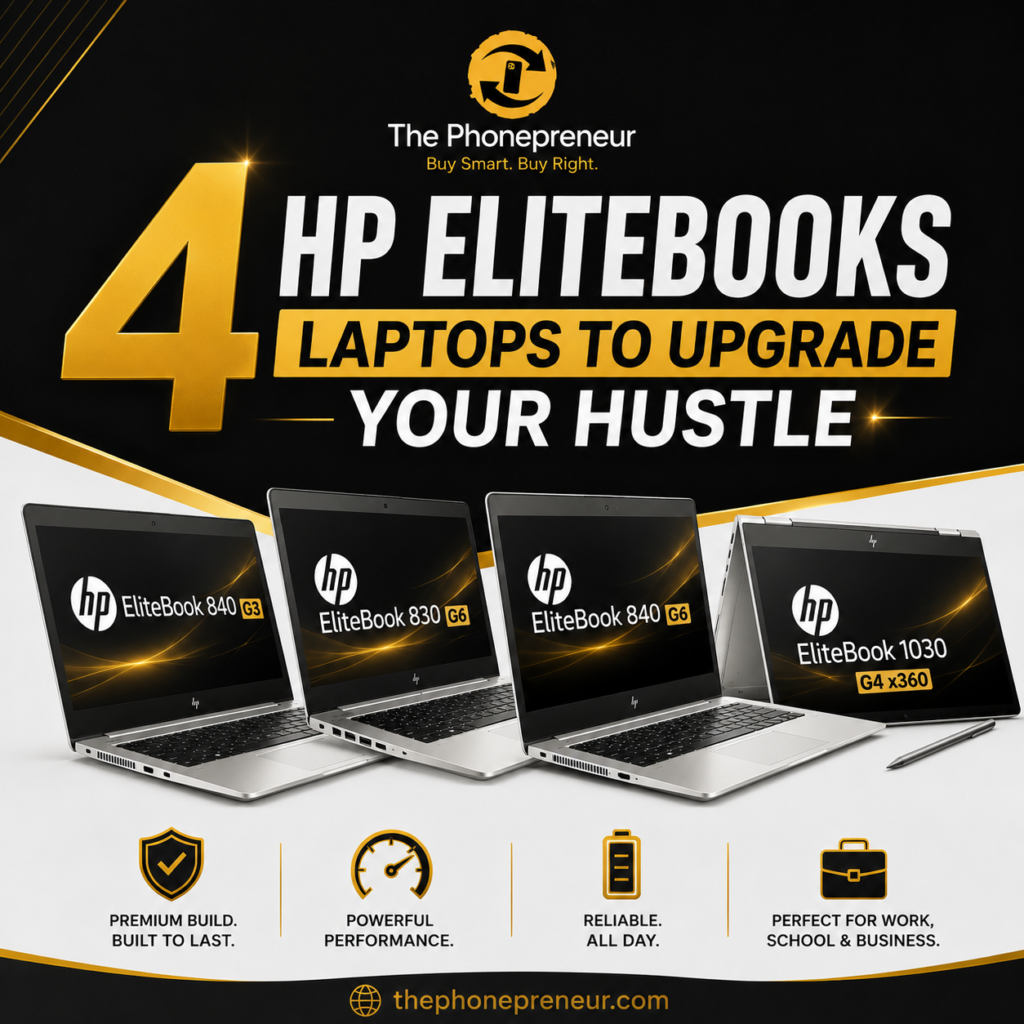 4 HP EliteBooks Laptops to Upgrade Your Hustle