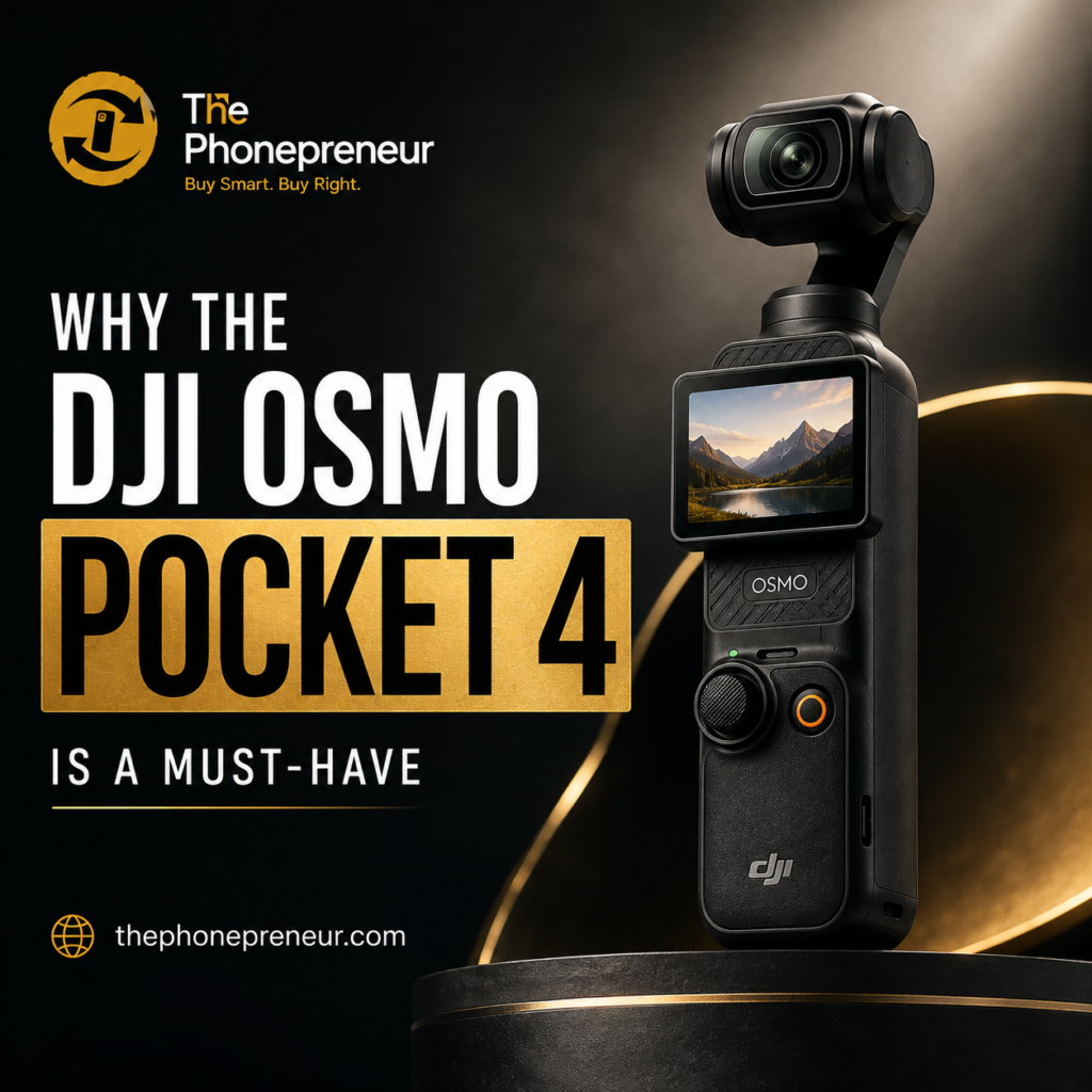 Why the DJI Osmo Pocket 4 Is a Must-Have