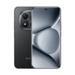 Front and back view of a dark gray Redmi smartphone with a large square multi‑lens camera on the rear.
