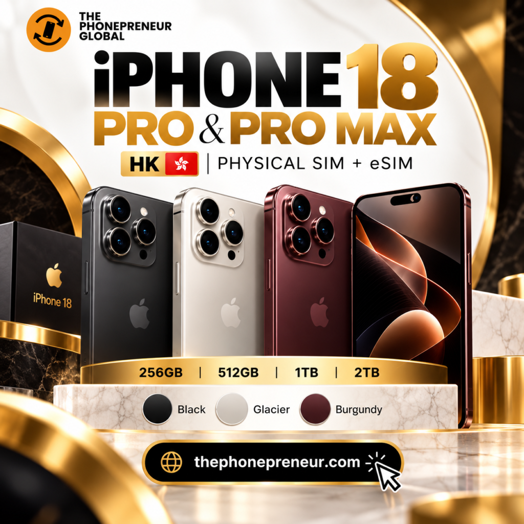 iPhone 18 Pro & Pro Max Price in Nigeria 2026: HK Physical SIM + eSIM